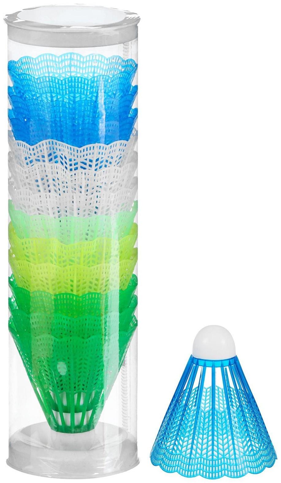 Воланчики цветные, пластиковые, в тубе, набор 12 шт.