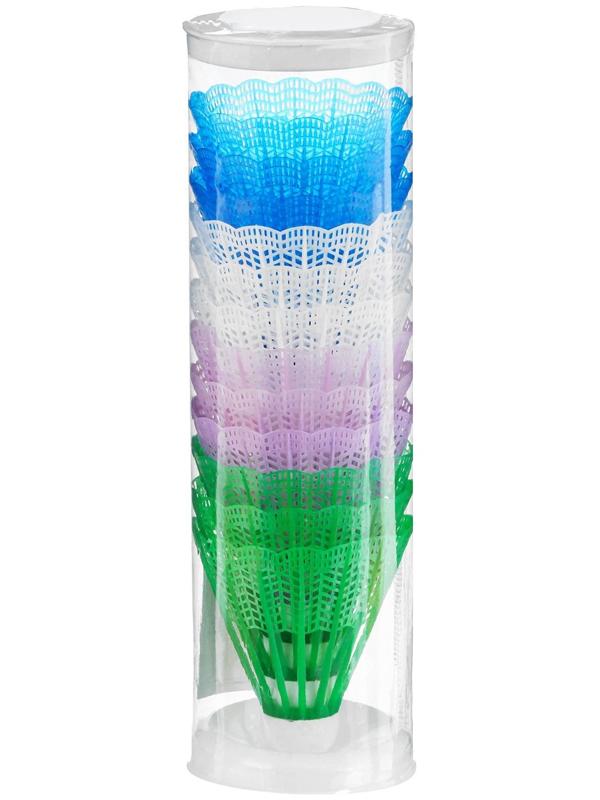 Воланчики цветные, пластиковые, в тубе, набор 12 шт.