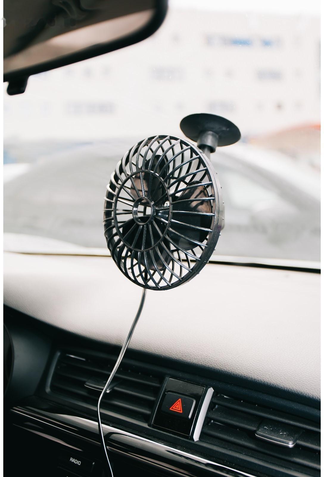 Вентилятор салона TORSO, 12 В, провод 1.2 м, чёрный