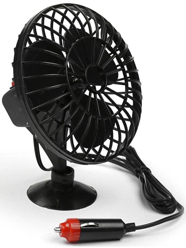 Вентилятор салона TORSO, 12 В, провод 1.2 м, чёрный