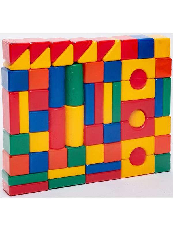 Строительный набор, 60 элементов 6 х 6 см