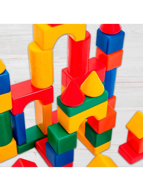 Строительный набор, 60 элементов 6 х 6 см