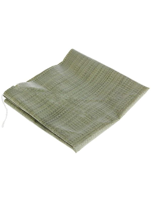 Мешок полипропиленовый 55 х 105 см, для строительного мусора, зеленый, 50 кг