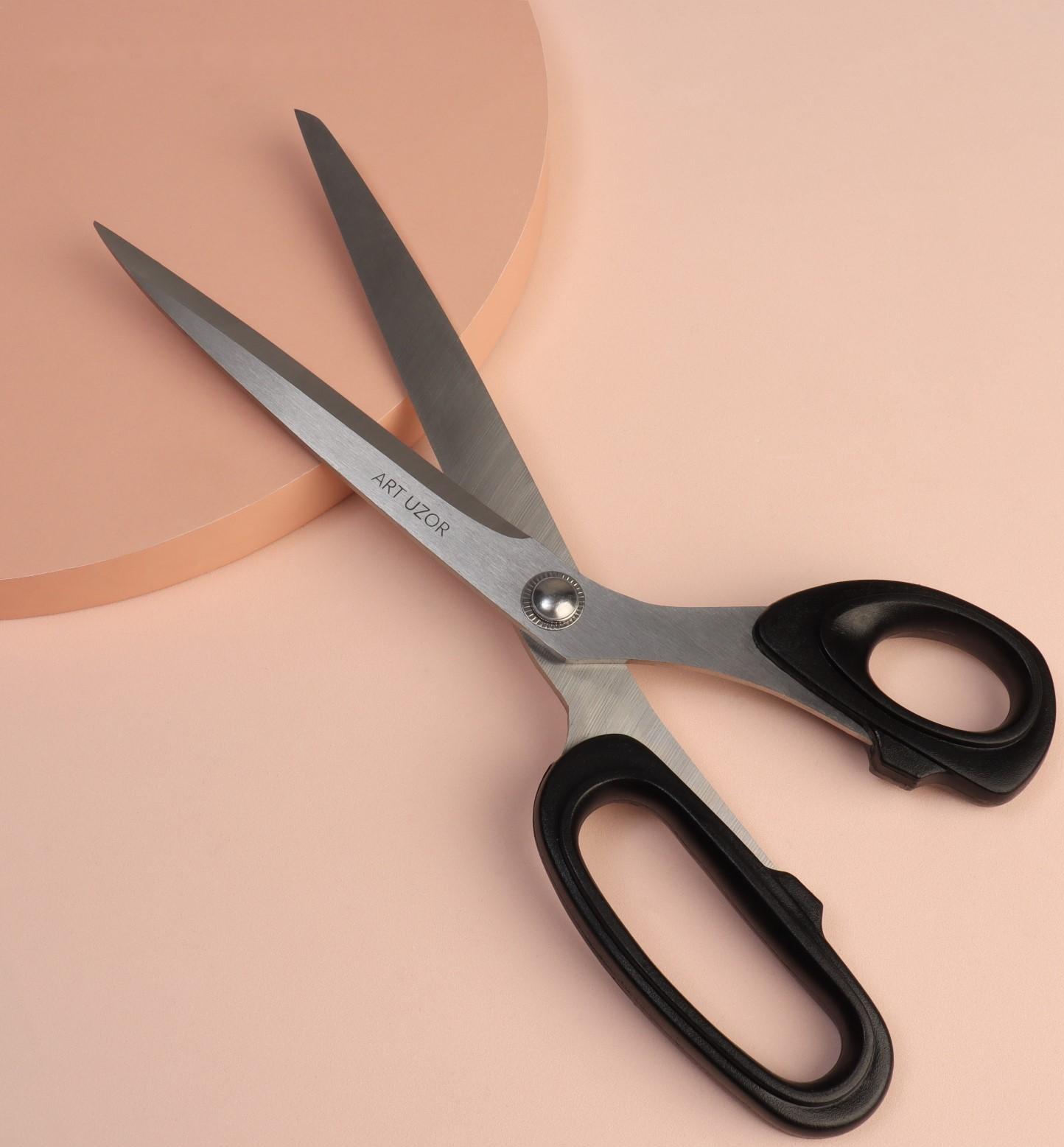 Ножницы закройные, скошенное лезвие, 10