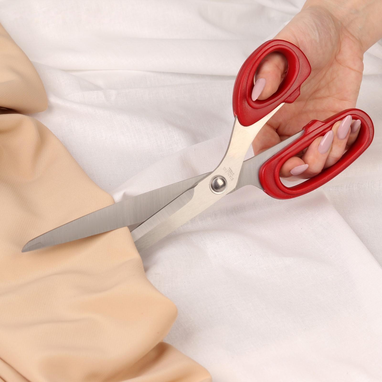 Ножницы закройные, скошенное лезвие, 10