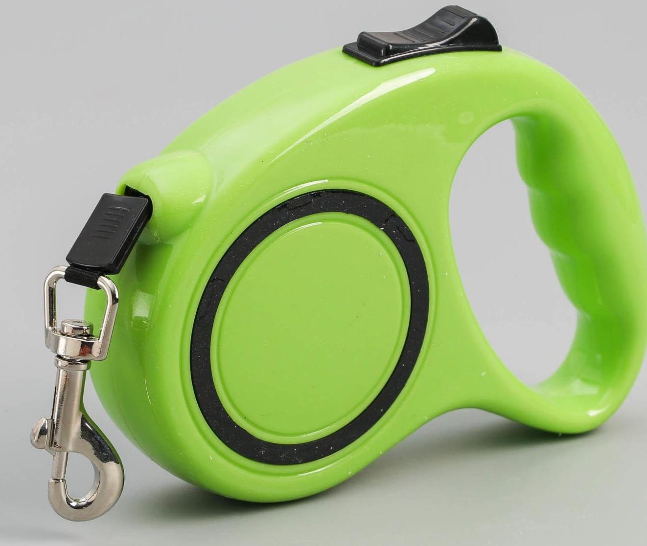 Рулетка эргономичная, 5 м, до 15 кг, зёленая