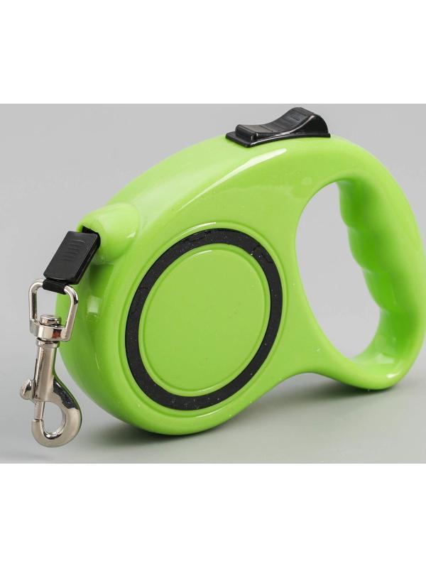 Рулетка эргономичная, 5 м, до 15 кг, зёленая