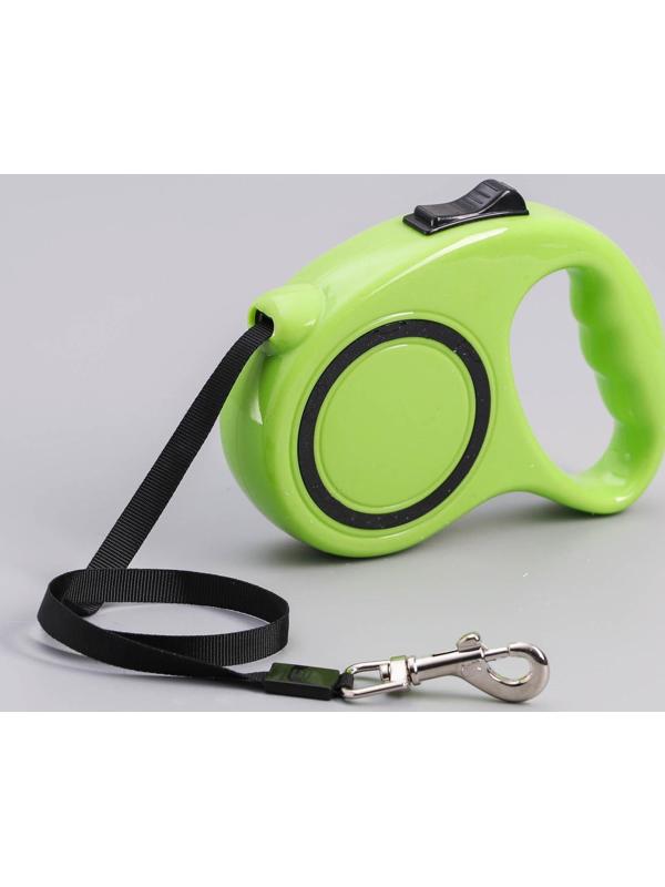 Рулетка эргономичная, 5 м, до 15 кг, зёленая