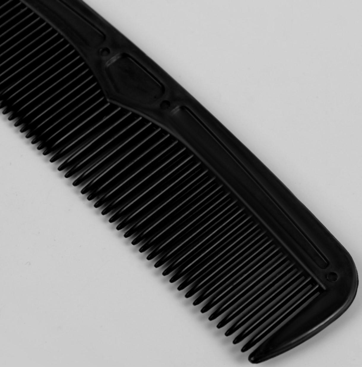 Набор парикмахерский, 3 предмета, цвет чёрный