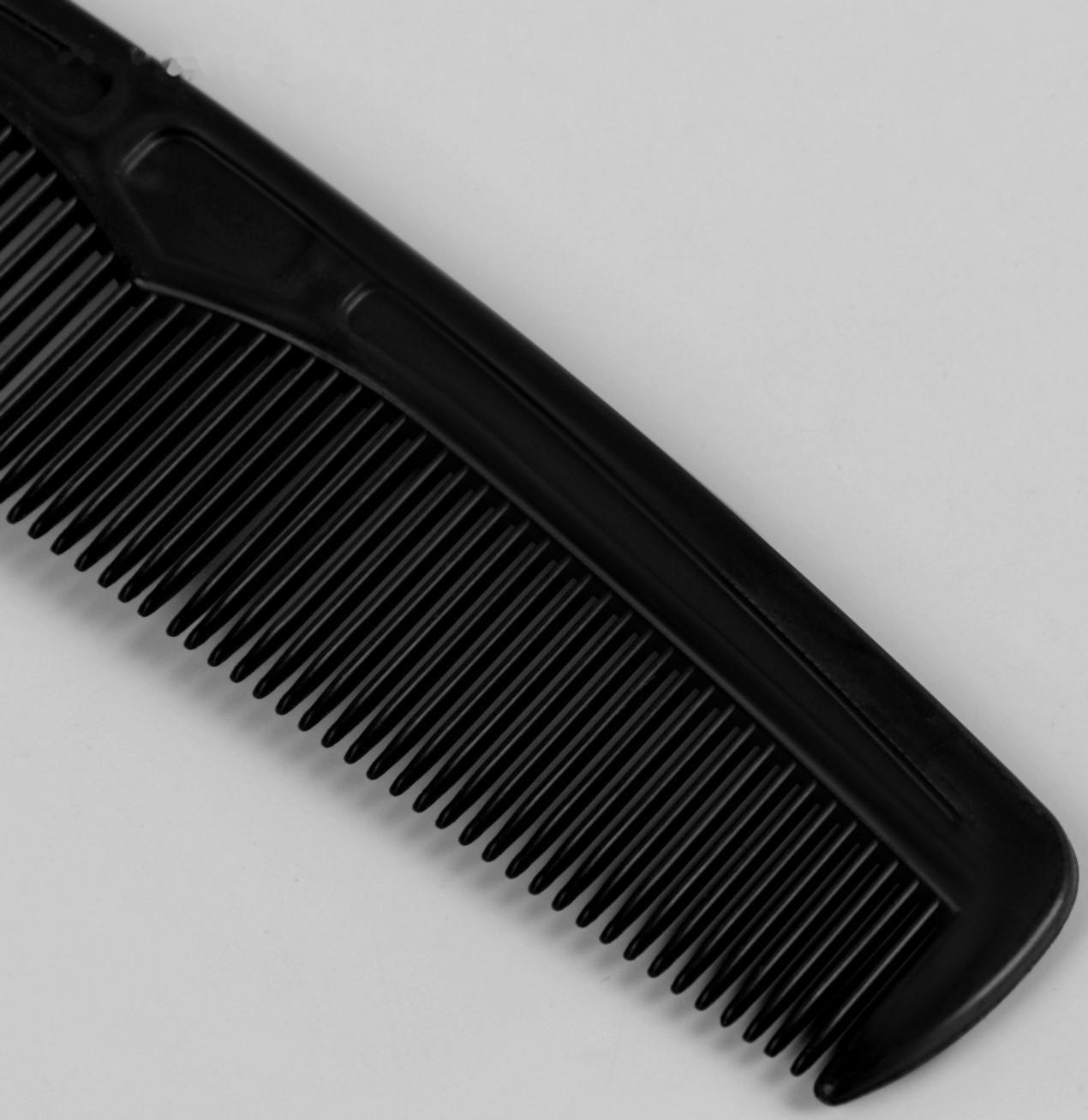 Набор парикмахерский, 3 предмета, цвет чёрный