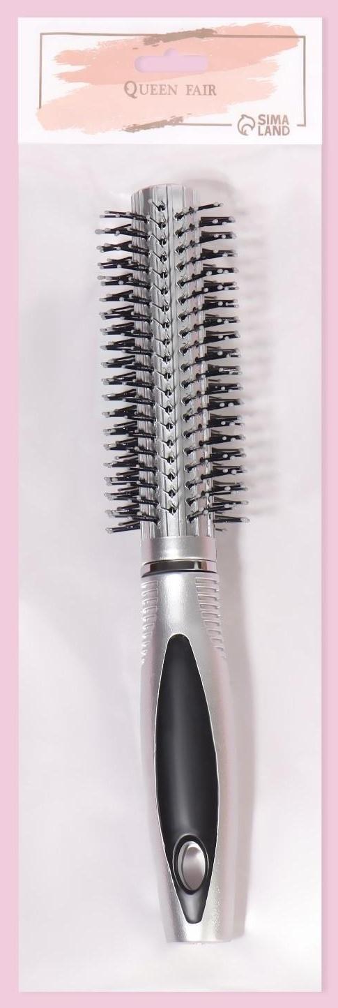 Брашинг, d = 2/4,5 × 22 см, цвет серебристый