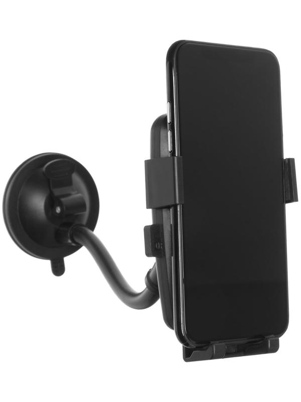 Держатель телефона TORSO, на гибкой штанге, раздвижной 5.5 - 8.5 см, цвет черный
