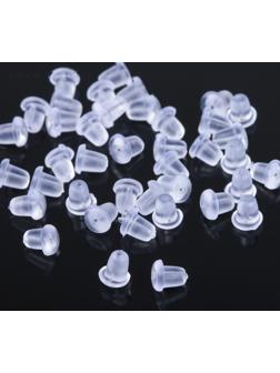 Заглушки силиконовые для швенз и пусет (набор 20 пар), 5*4мм