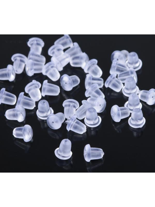 Заглушки силиконовые для швенз и пусет (набор 20 пар), 5*4мм