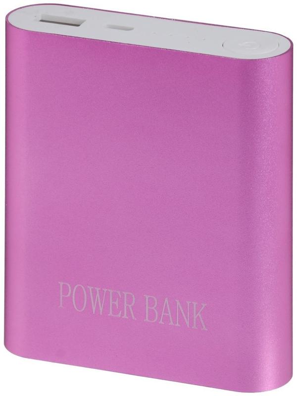 Внешний аккумулятор LuazON PB-11, 7200 мАч, USB, 1 A, индикатор зарядки, МИКС