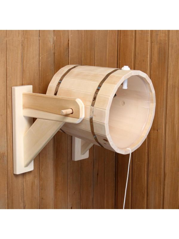 Обливное устройство из липы, 13л, пластиковая вставка, 