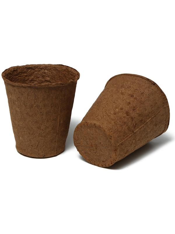 Торфяной горшок, 400 мл, 9 × 9 см