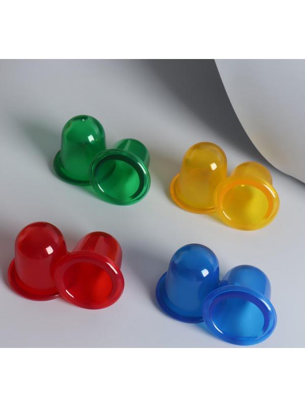 Массажёр антицеллюлитный «Чудо-банка», 2 шт, цвет МИКС