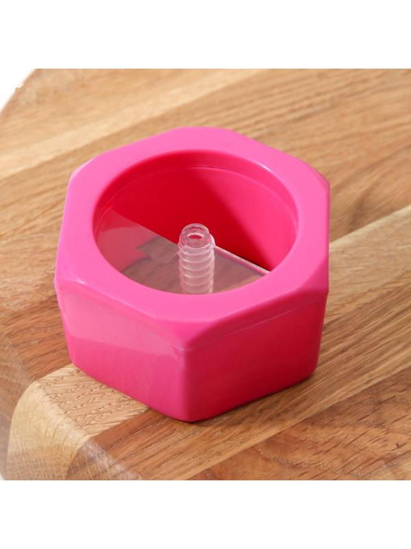 Нож для нарезки спиралью Доляна «Солнце», 8 см, цвет МИКС