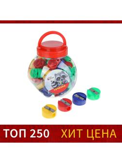 Точилка одинарная, пластик 