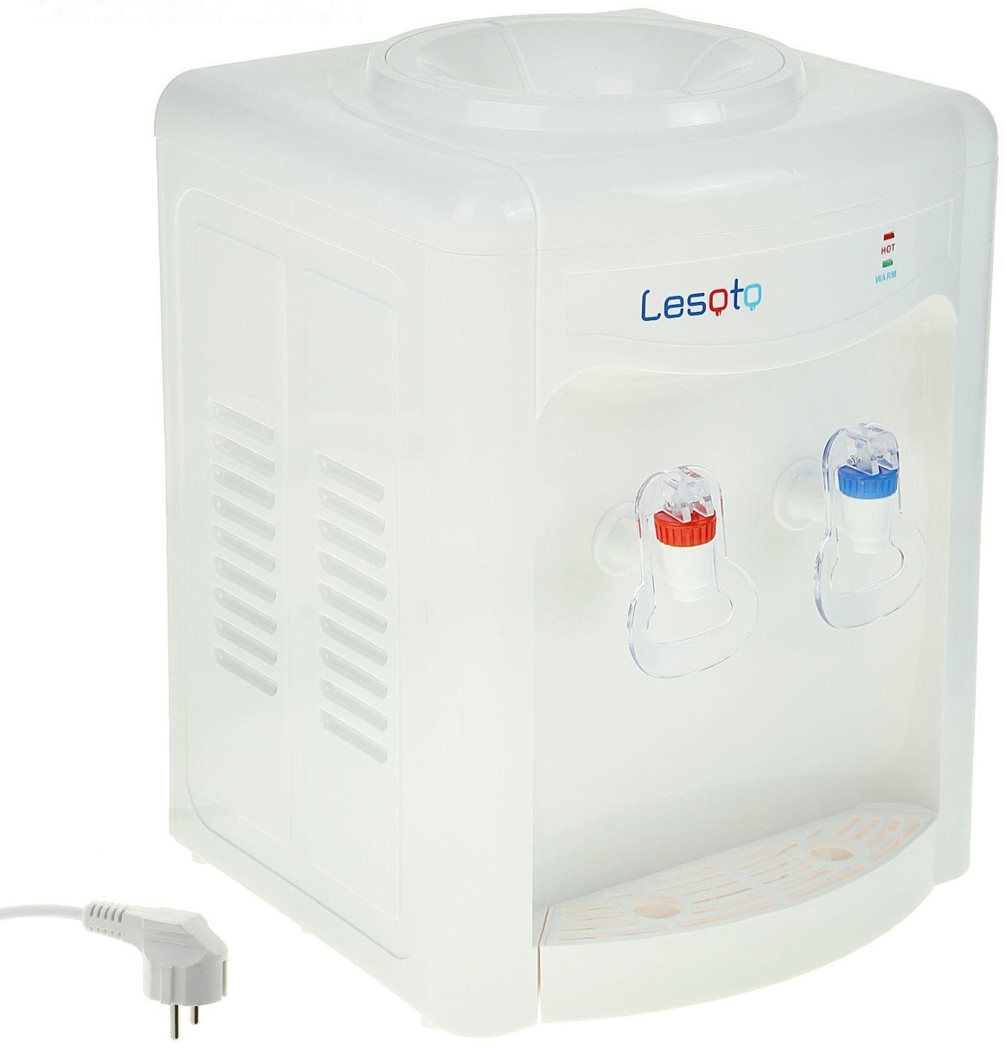 Кулер для воды LESOTO 34 TK, только нагрев, 550 Вт, белый