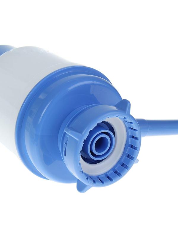 Помпа для воды LESOTO Ideal, механическая, под бутыль от 11 до 19 л, голубая