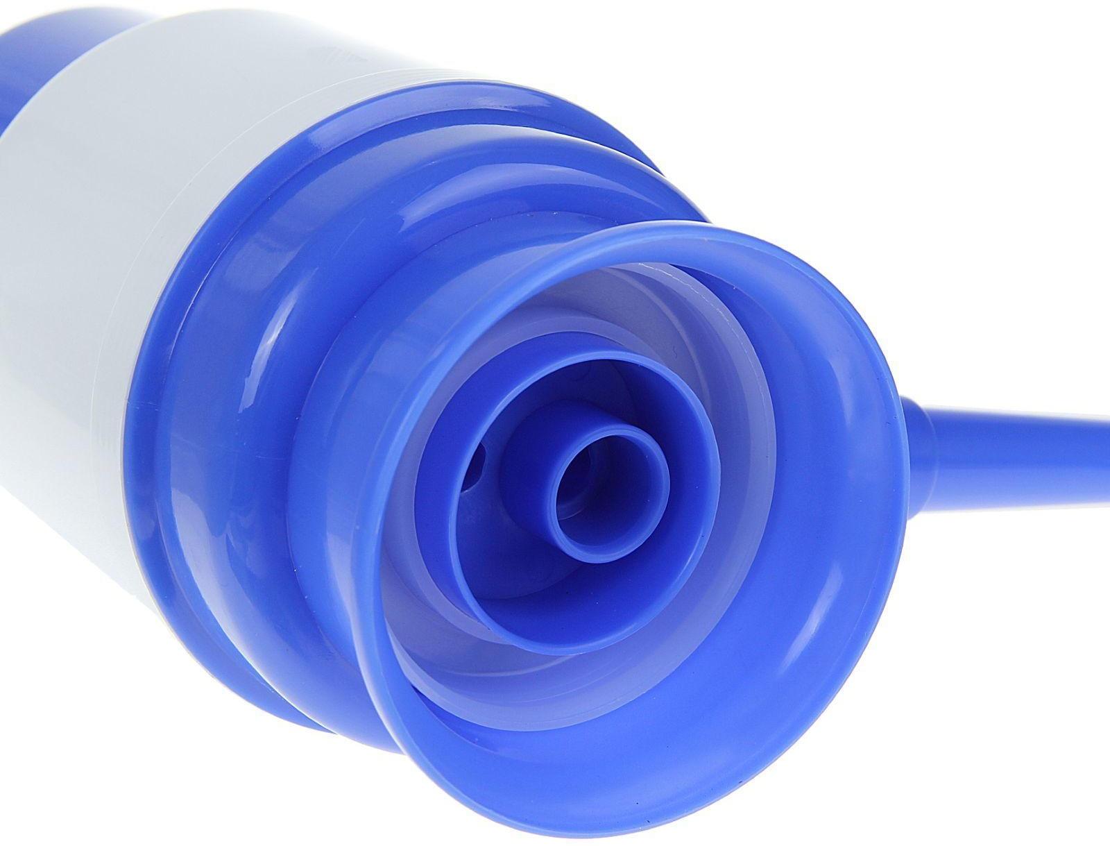 Помпа для воды LESOTO Mini, механическая, под бутыль от 11 до 19 л, голубая