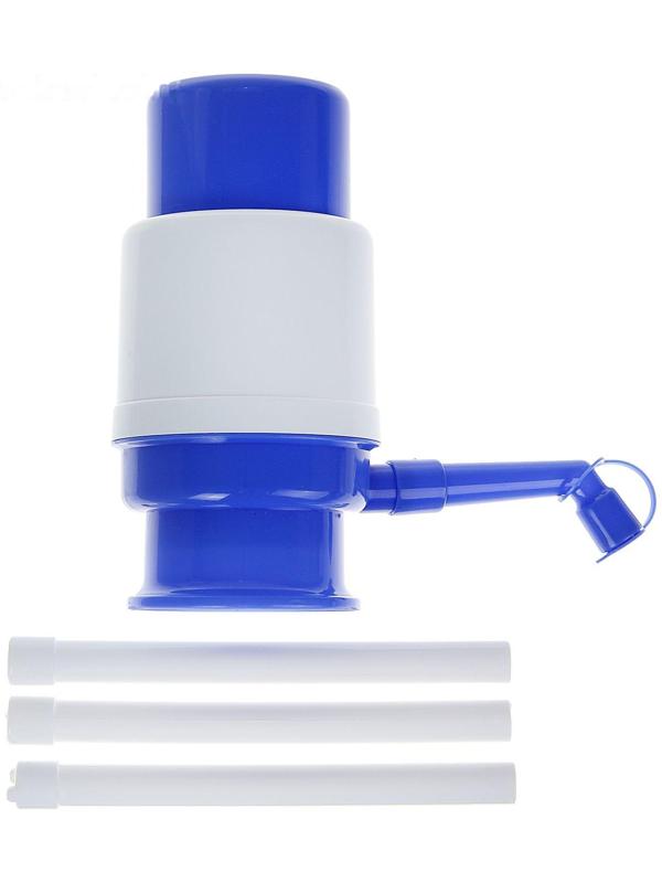 Помпа для воды LESOTO Mini, механическая, под бутыль от 11 до 19 л, голубая