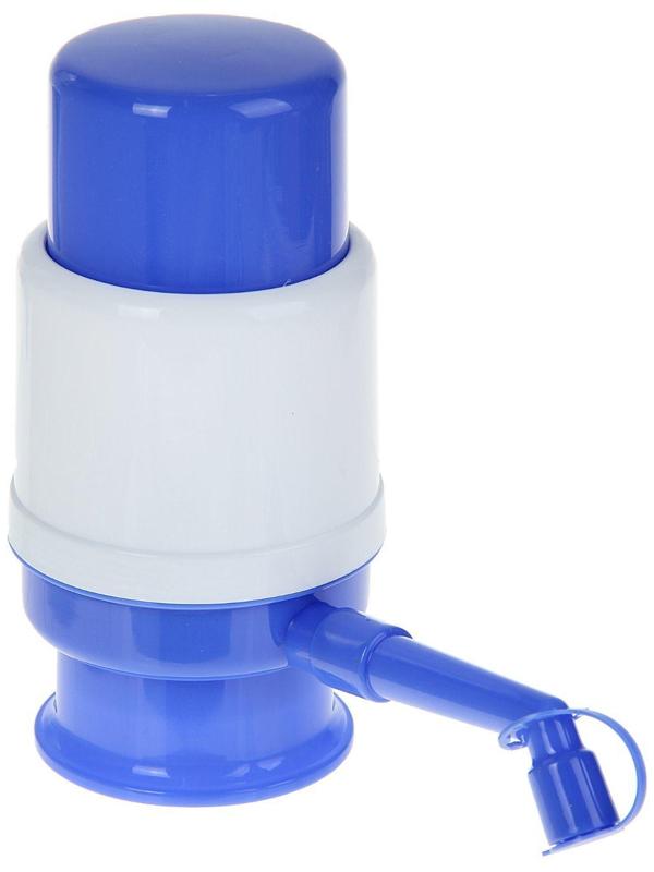Помпа для воды LESOTO Mini, механическая, под бутыль от 11 до 19 л, голубая