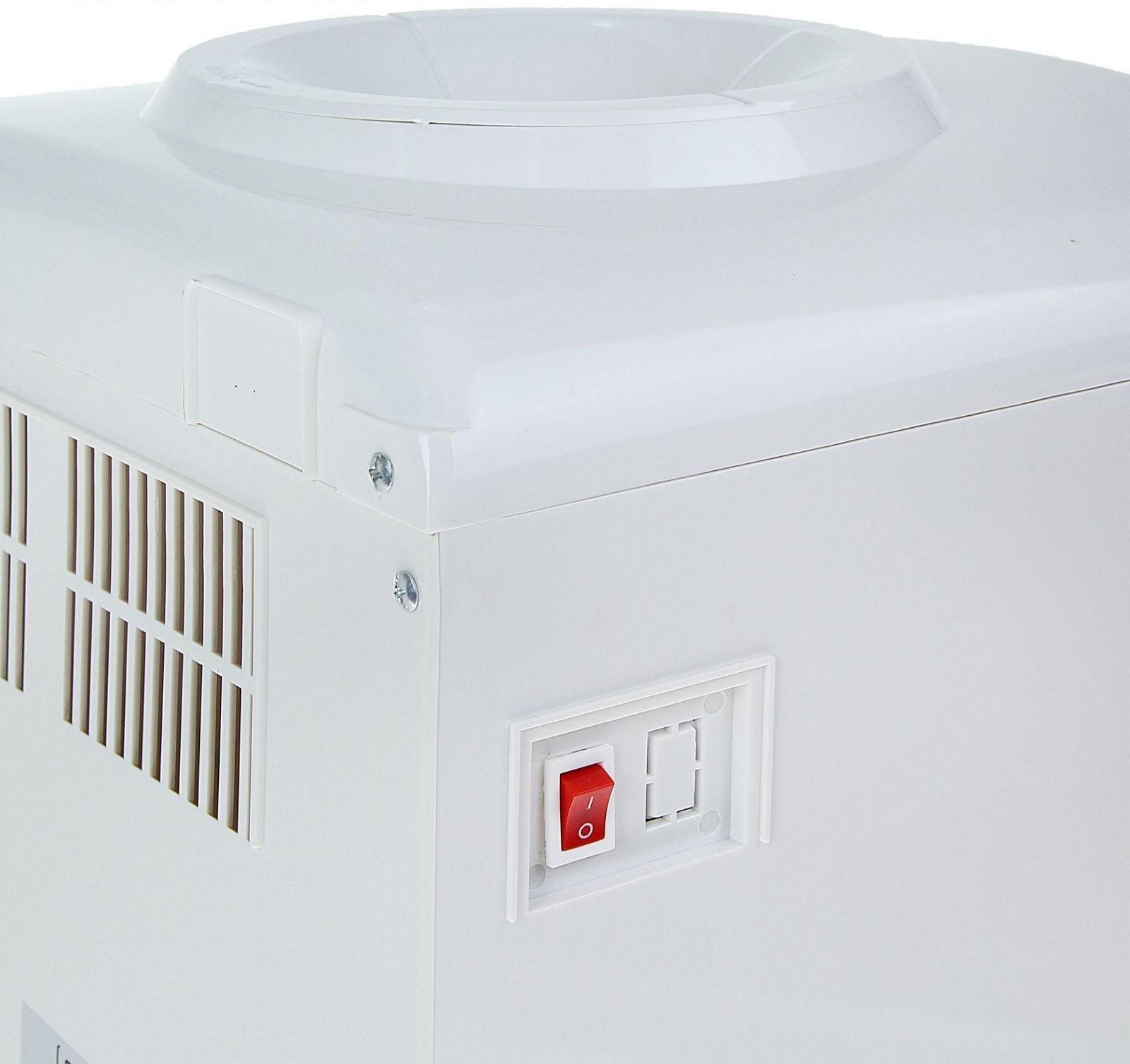 Кулер для воды LESOTO 36 TK, только нагрев, 500-550 Вт, белый