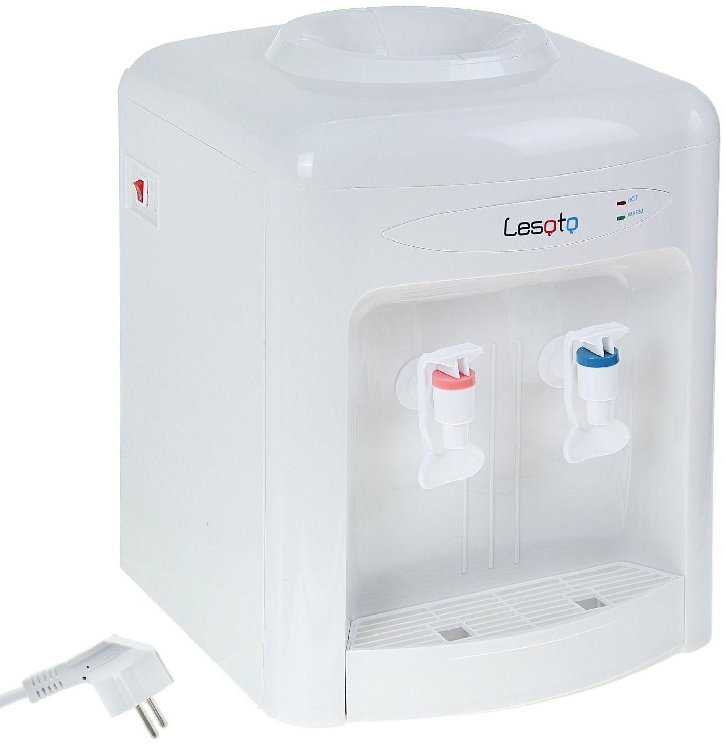 Кулер для воды LESOTO 36 TK, только нагрев, 500-550 Вт, белый