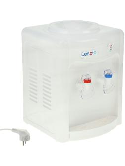 Кулер для воды LESOTO 34 TD, нагрев и охлаждение, 500-550/68 Вт, белый