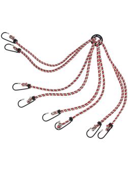 Резинка для крепления багажа Nova Bright с крюками, 0.6 м, набор 2 шт