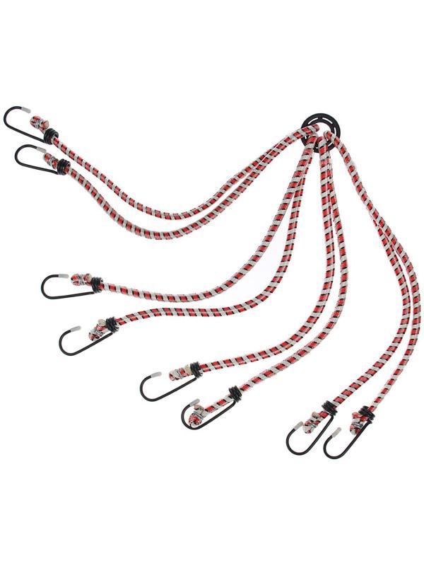 Резинка для крепления багажа Nova Bright с крюками, 0.6 м, набор 2 шт