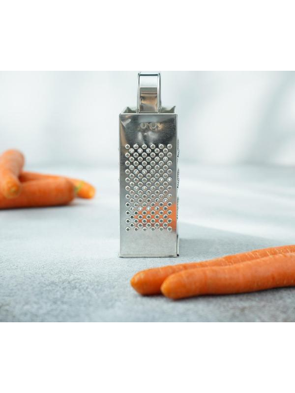 Тёрка Доляна «Эконом», 4 грани, 8,5×6,2×18,2 см