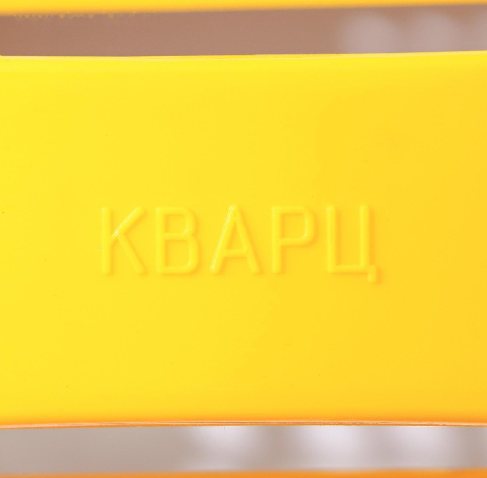 Тёрка «Универсал», 4 грани, с пластмассовой ручкой, 11×8,5×22 см, цвет МИКС