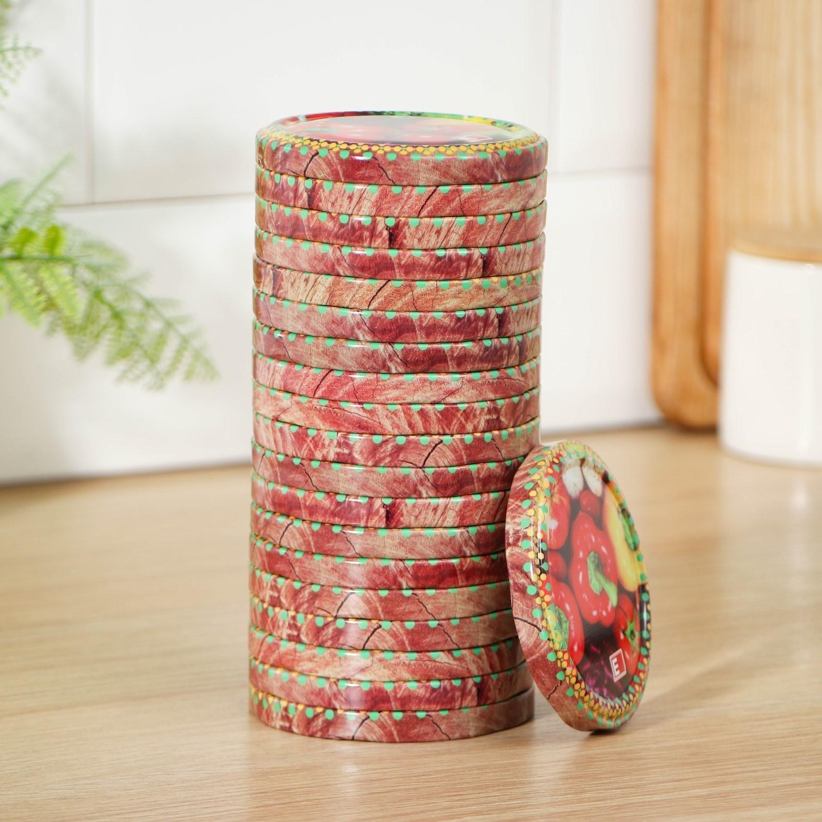 Крышка для консервирования «Елабуга. Карусель», ТО-82 мм, винтовая, литография, упаковка 20 шт.