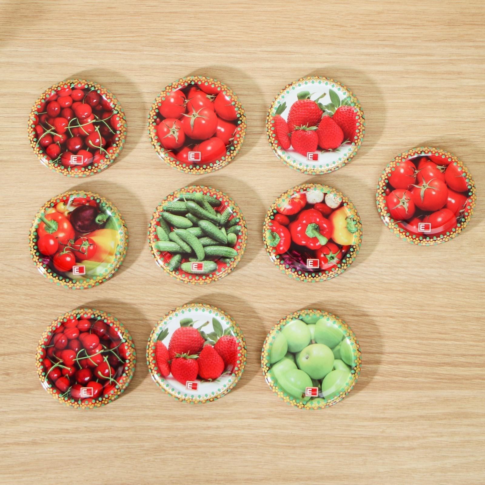 Крышка для консервирования «Елабуга. Карусель», ТО-82 мм, винтовая, литография, упаковка 20 шт.