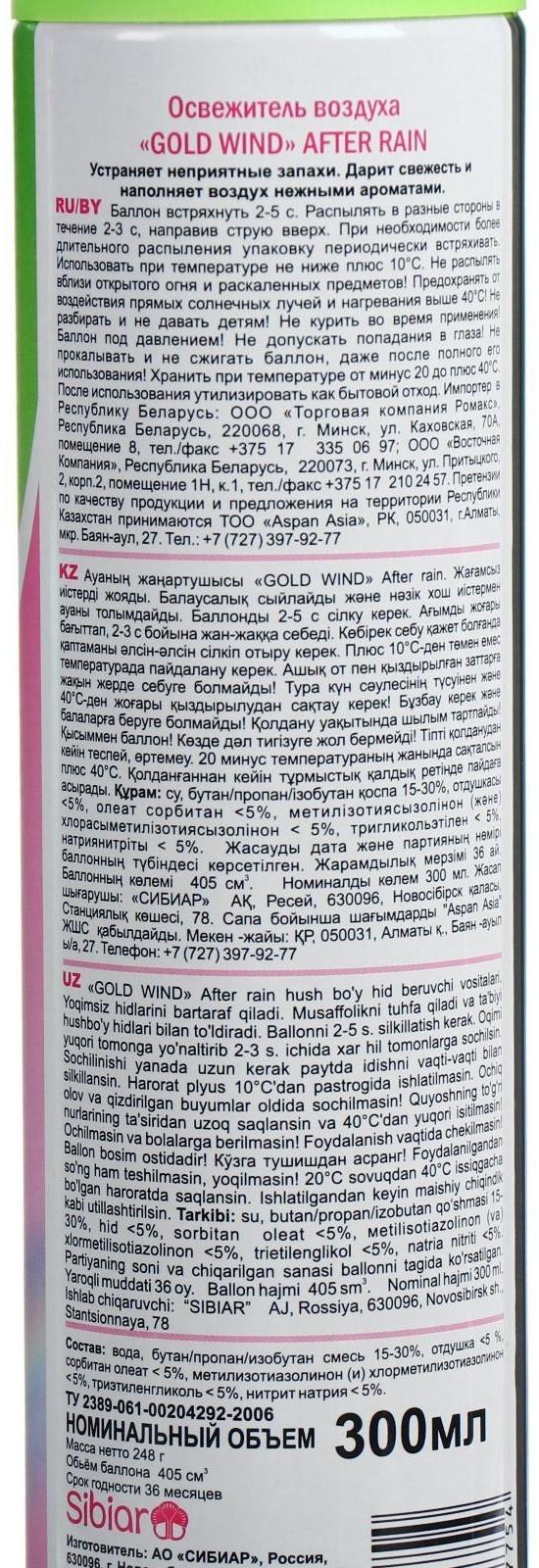 Освежитель воздуха 