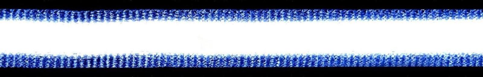 Светоотражающая лента-стропа, 10 мм, 5 ± 1 м, цвет тёмно-синий