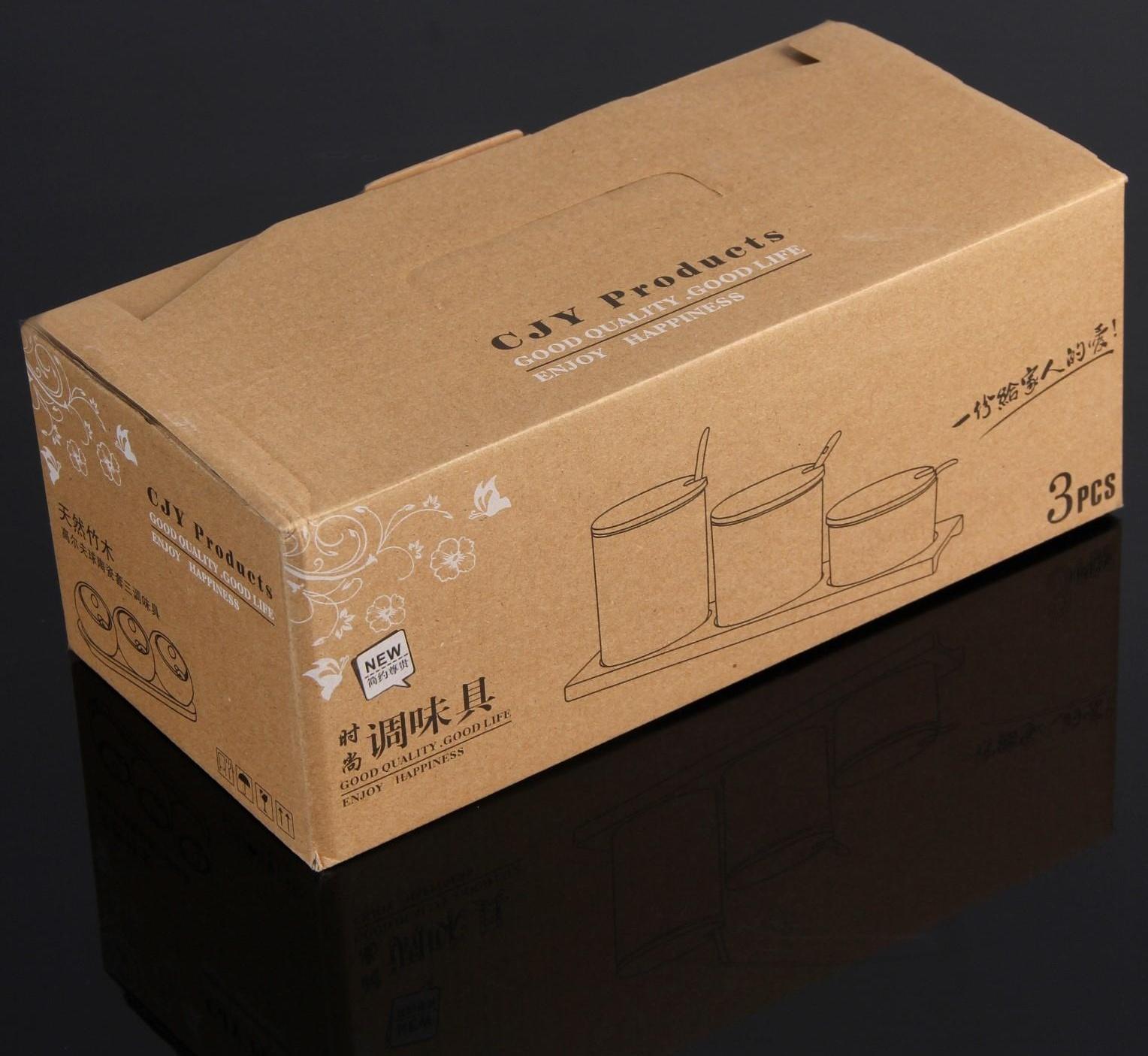 Набор банок для сыпучих продуктов Доляна «Эстет», 3 банки: 200 мл, 250 мл, 350 мл, 3 ложки, на подставке