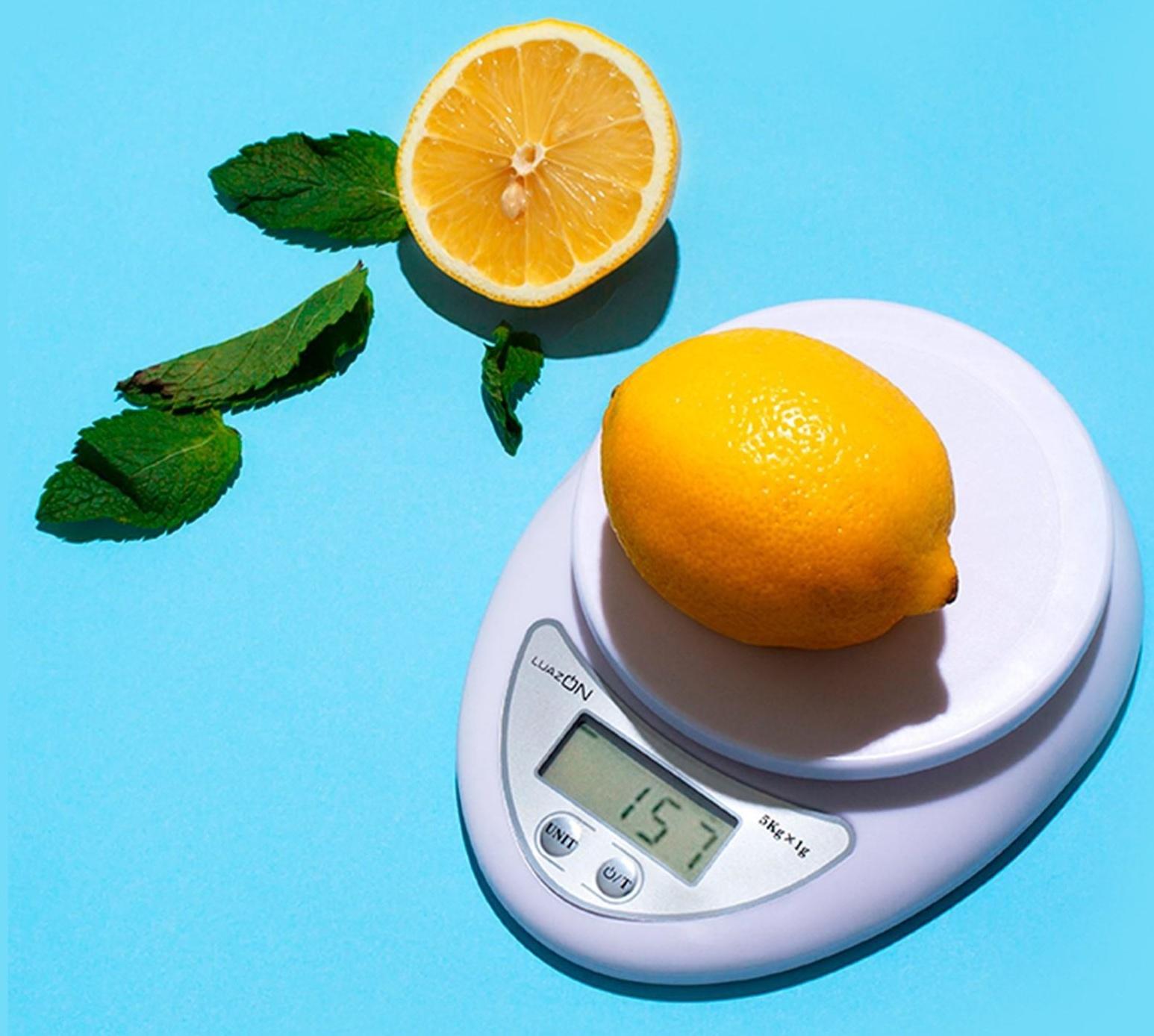 Весы кухонные Luazon LVK-501, электронные, до 5 кг, белые