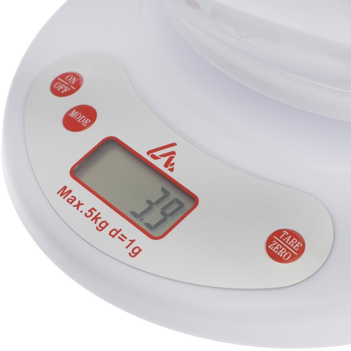 Весы кухонные Luazon LV 504, электронные, до 5 кг, МИКС