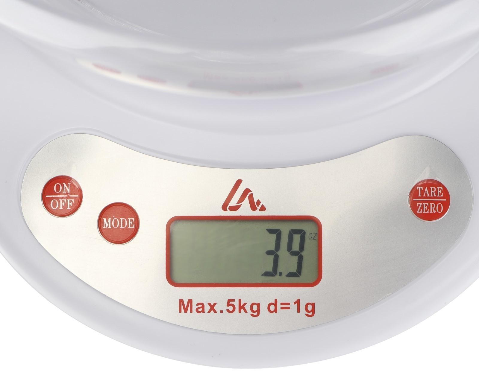 Весы кухонные Luazon LV 504, электронные, до 5 кг, МИКС