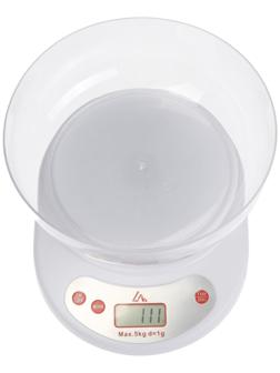 Весы кухонные Luazon LV 504, электронные, до 5 кг, МИКС