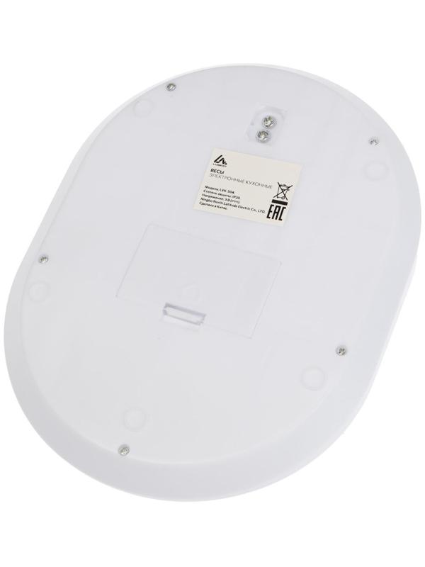 Весы кухонные Luazon LV 504, электронные, до 5 кг, МИКС