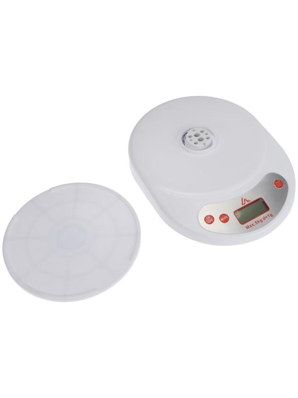 Весы кухонные Luazon LV 504, электронные, до 5 кг, МИКС