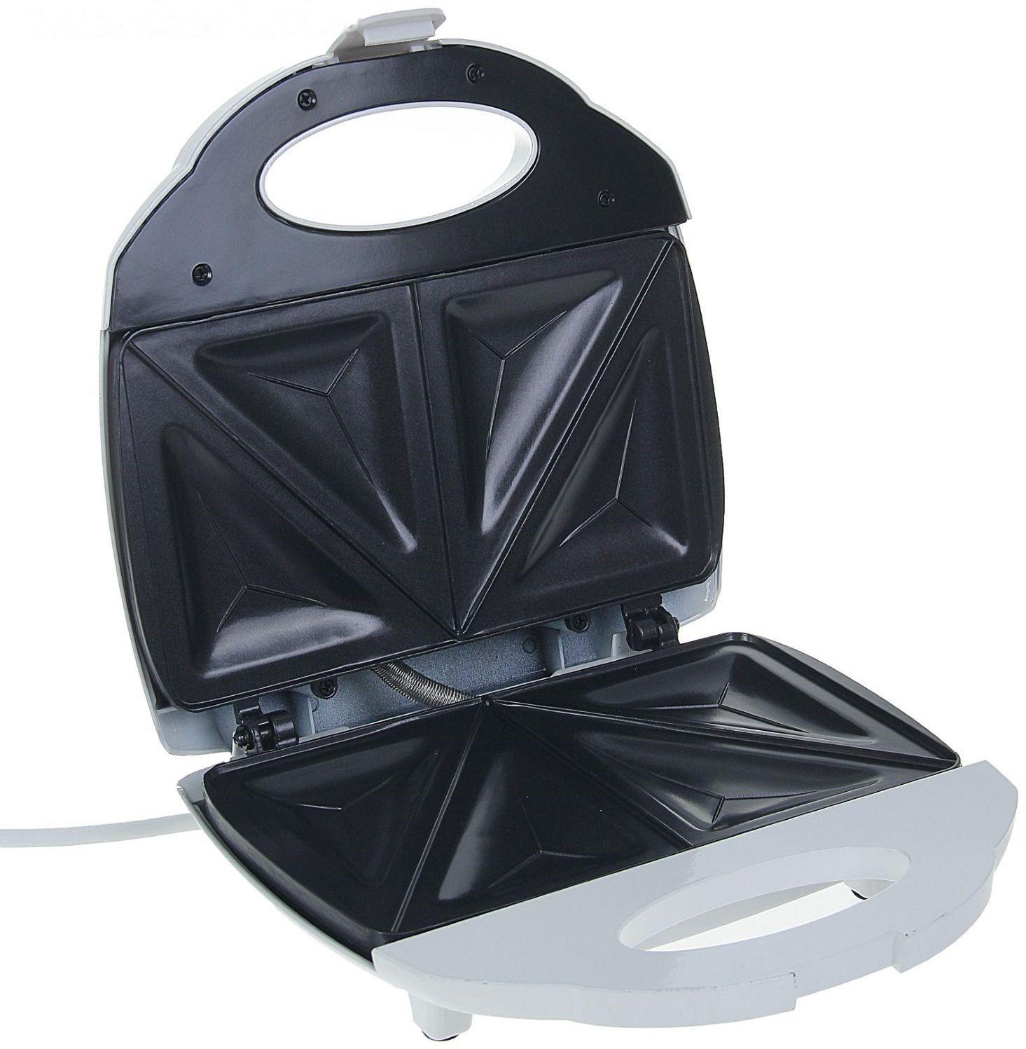 Сэндвичница Galaxy GL 2954, 800 Вт, приготовление тостов, белая