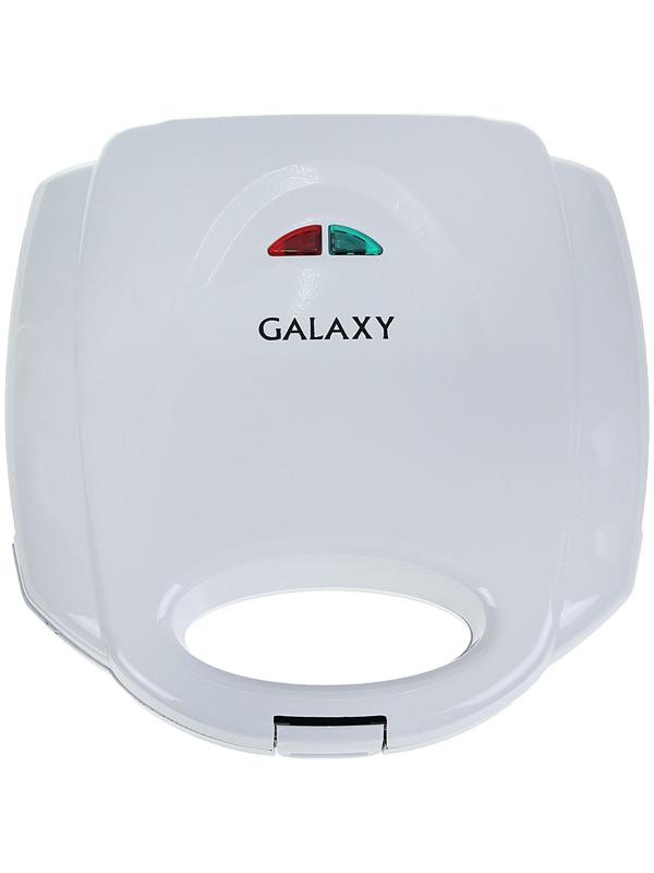 Сэндвичница Galaxy GL 2954, 800 Вт, приготовление тостов, белая
