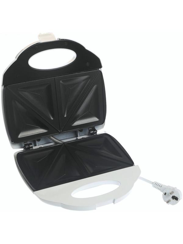 Сэндвичница Galaxy GL 2954, 800 Вт, приготовление тостов, белая